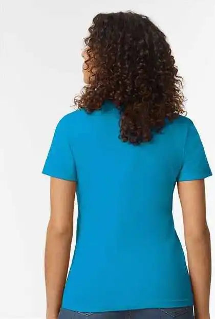 Gildan 65000l Softstyle Women’s Midweight T-shirt - Sapphire