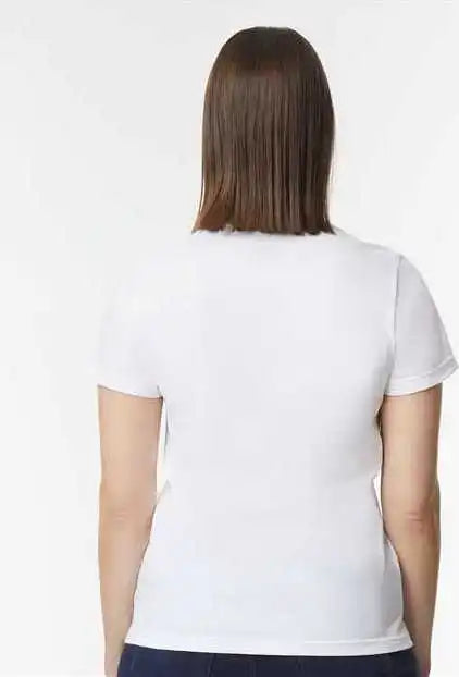 Gildan 65000l Softstyle Women’s Midweight T-shirt - White