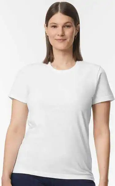 Gildan 65000l Softstyle Women’s Midweight T-shirt - White