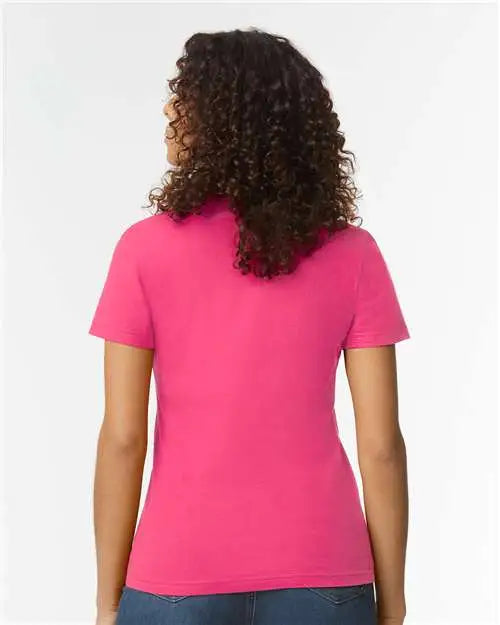 Gildan 65000l Softstyleâ Women’s Midweight T-shirt - Heliconia