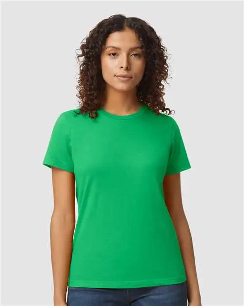 Gildan 65000l Softstyleâ Women’s Midweight T-shirt - Irish Green
