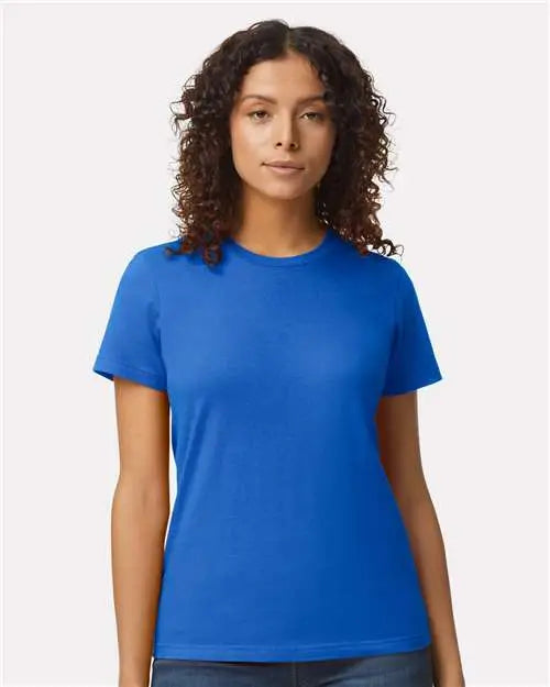 Gildan 65000l Softstyleâ Women’s Midweight T-shirt - Royal