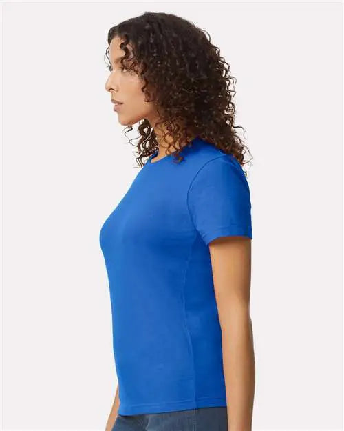Gildan 65000l Softstyleâ Women’s Midweight T-shirt - Royal