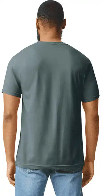 Gildan 67000 Softstyle Cvc T-shirt - Dark Heather