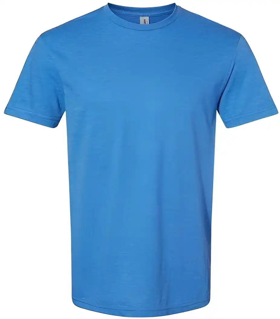 Gildan 67000 Softstyle Cvc t Shirt Royal Mist