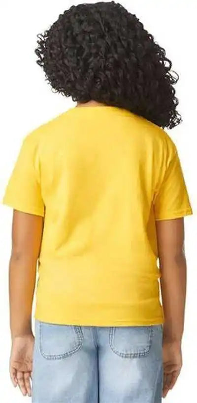 Gildan 67000b Softstyle Youth Cvc T-shirt - Daisy Mist