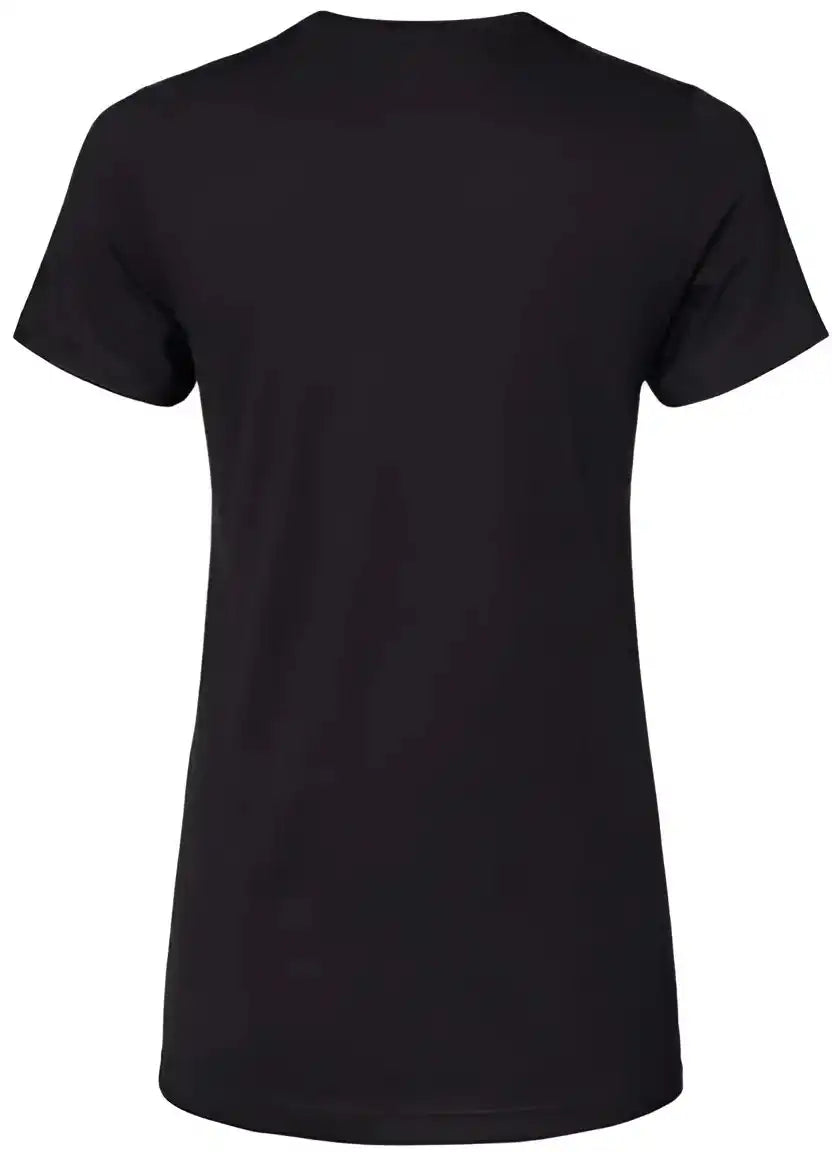 Gildan 67000l Softstyle Women’s Cvc t Shirt Pitch Black