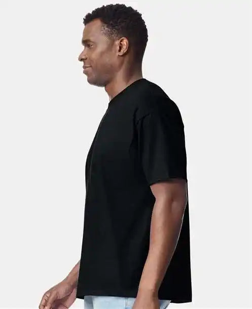 Gildan 75000 Hammer Maxweight t Shirt Pitch Black