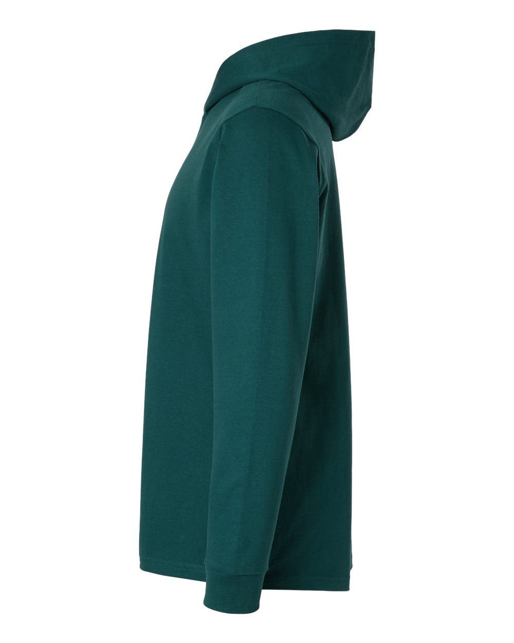Gildan 75500 Unisex Hammer Maxweight Hooded T-shirt - Fan Marine Green
