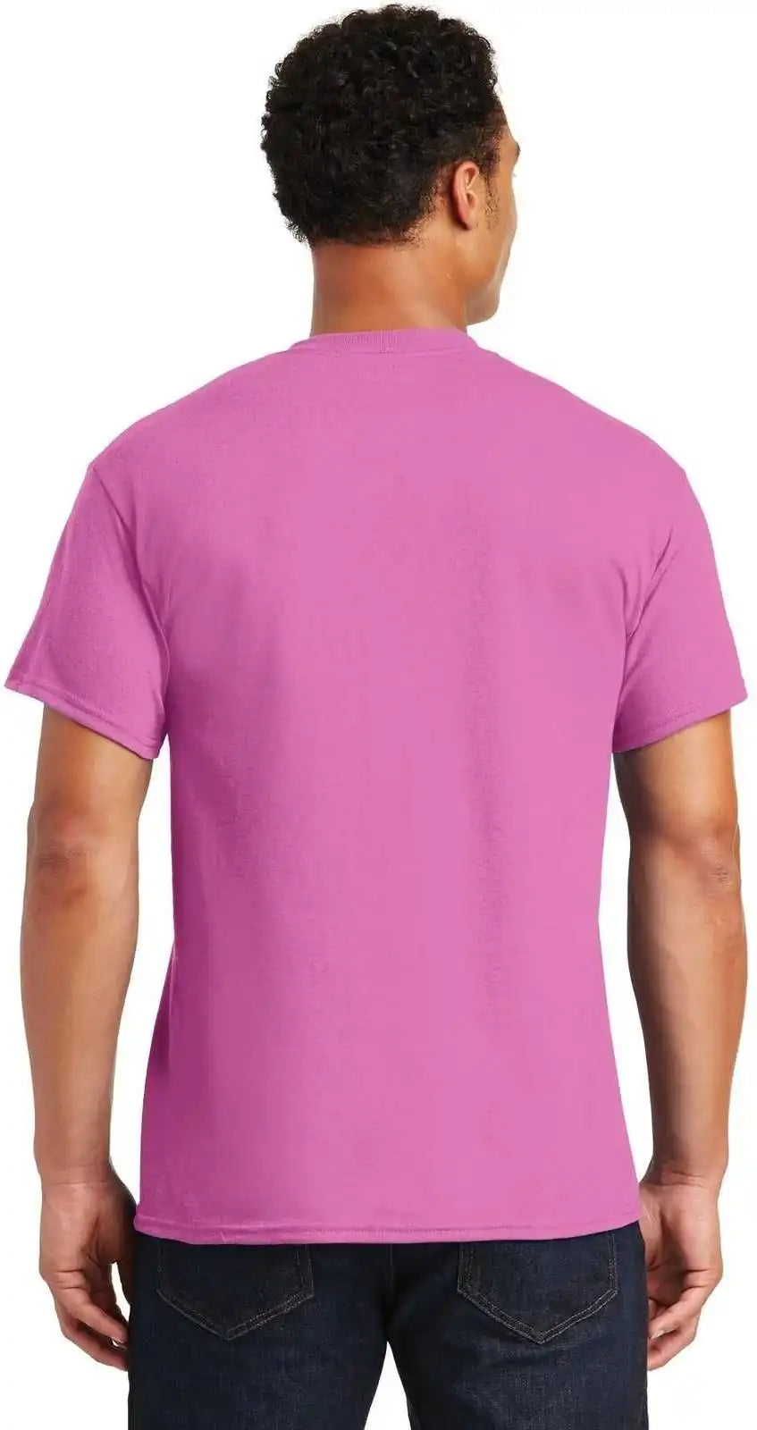 Gildan 8000 Dryblend 50 Cotton/50 Poly T-shirt - Azalea