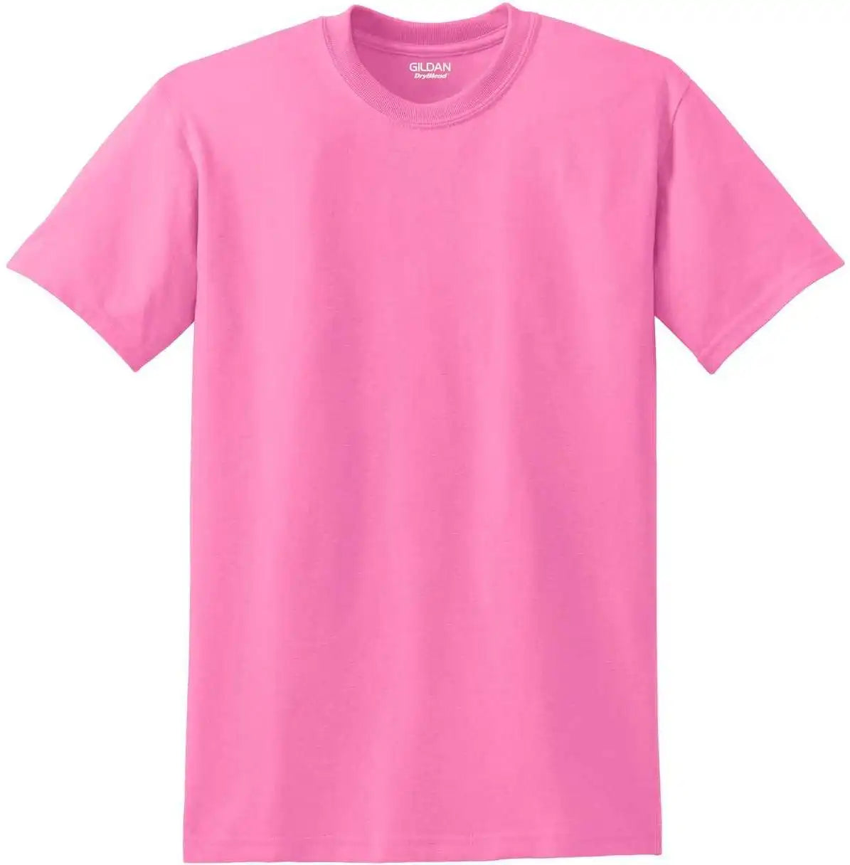 Gildan 8000 Dryblend 50 Cotton/50 Poly t Shirt Azalea