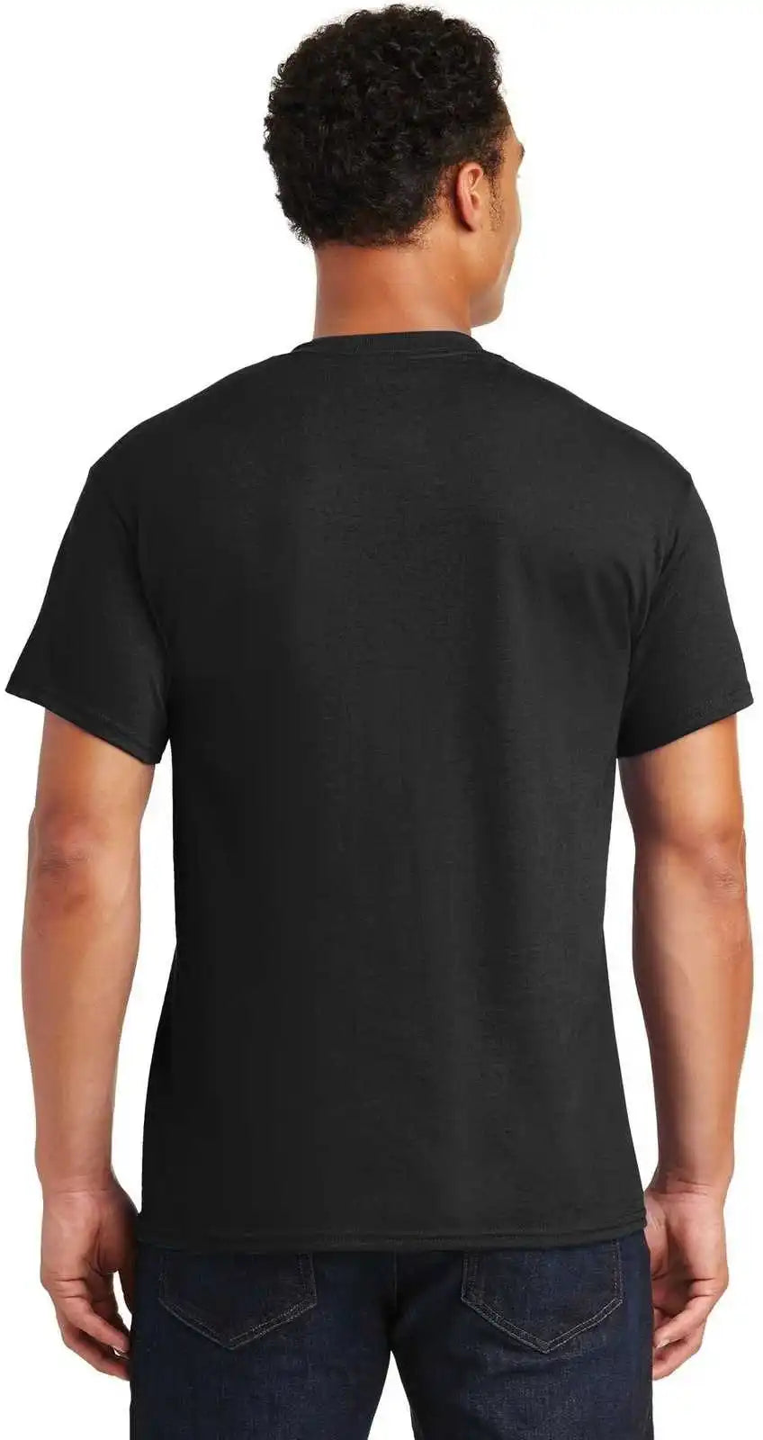Gildan 8000 Dryblend 50 Cotton/50 Poly T-shirt - Black