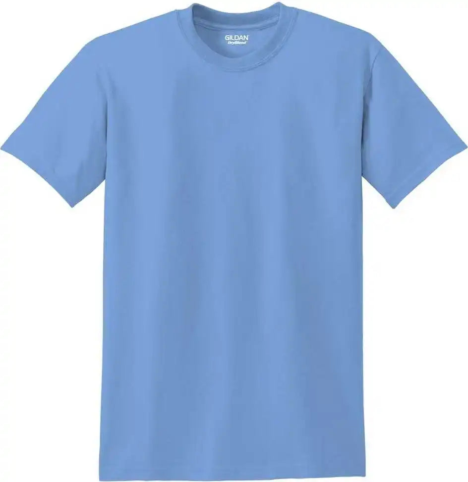Gildan 8000 Dryblend 50 Cotton/50 Poly t Shirt Carolina Blue