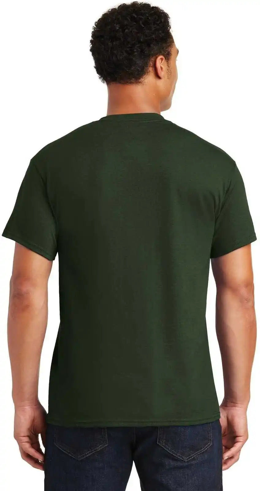 Gildan 8000 Dryblend 50 Cotton/50 Poly T-shirt - Forest