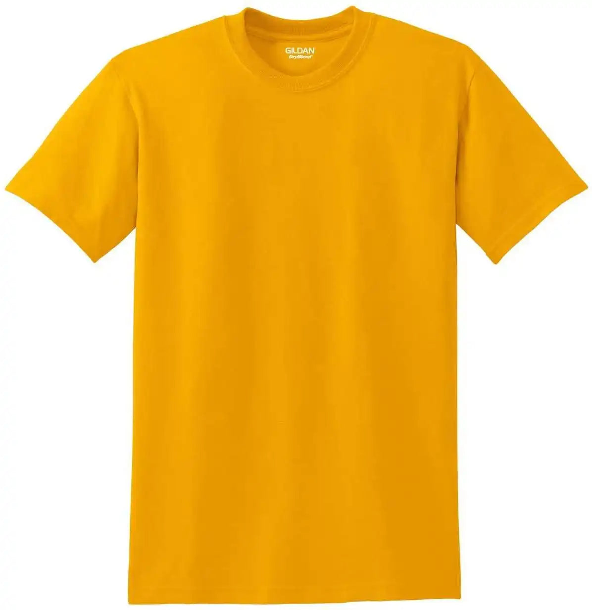 Gildan 8000 Dryblend 50 Cotton/50 Poly t Shirt Gold