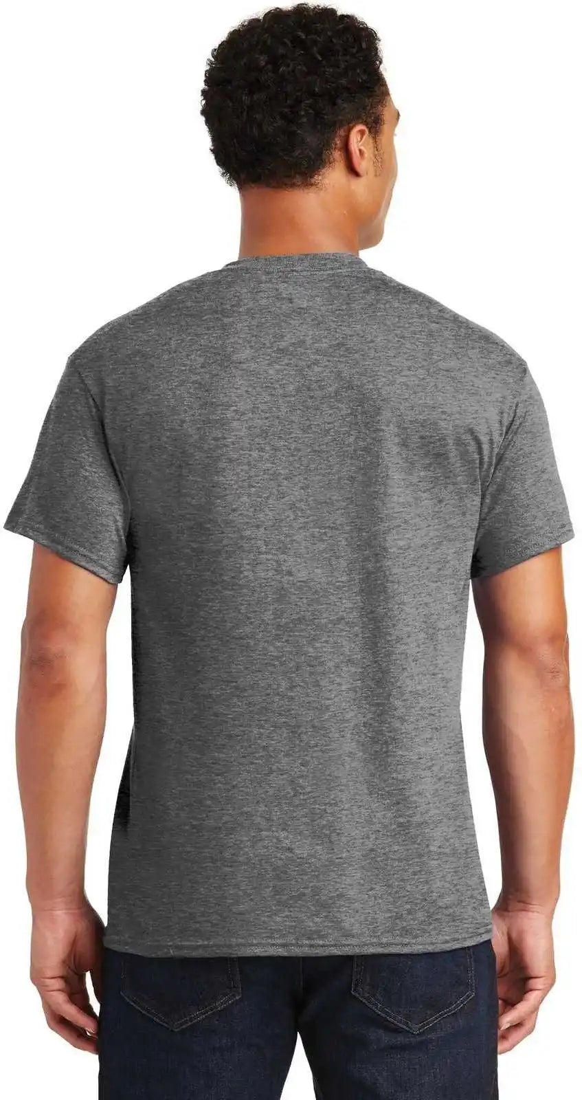 Gildan 8000 Dryblend 50 Cotton/50 Poly T-shirt - Graphite Heather