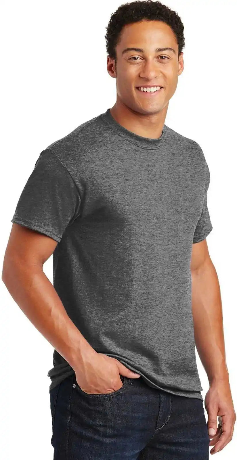 Gildan 8000 Dryblend 50 Cotton/50 Poly t Shirt Graphite Heather