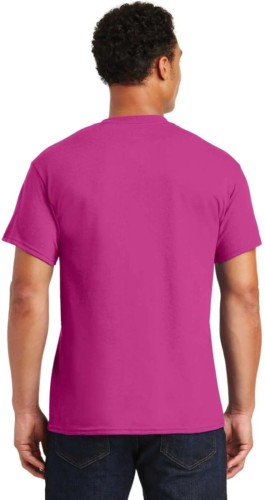 Gildan 8000 Dryblend 50 Cotton/50 Poly T-shirt - Heliconia