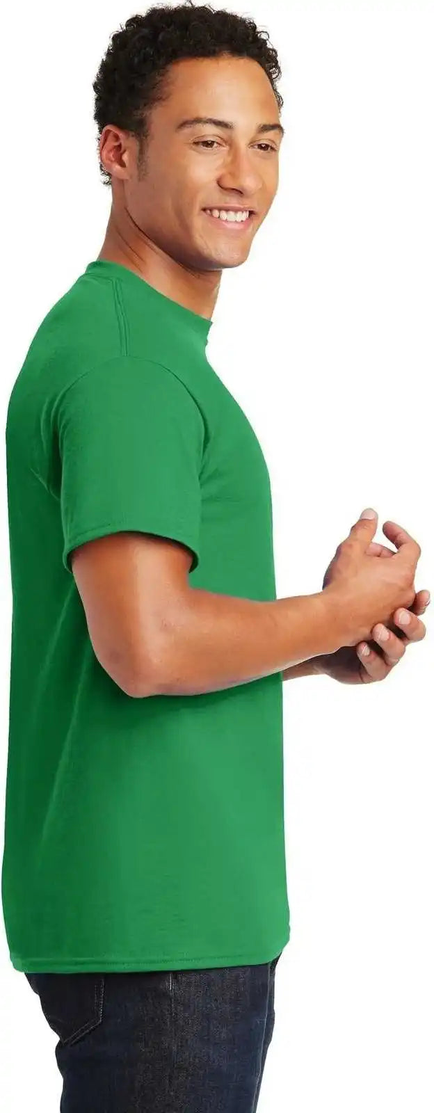 Gildan 8000 Dryblend 50 Cotton/50 Poly t Shirt Irish Green