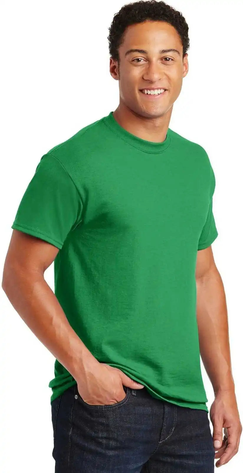 Gildan 8000 Dryblend 50 Cotton/50 Poly t Shirt Irish Green