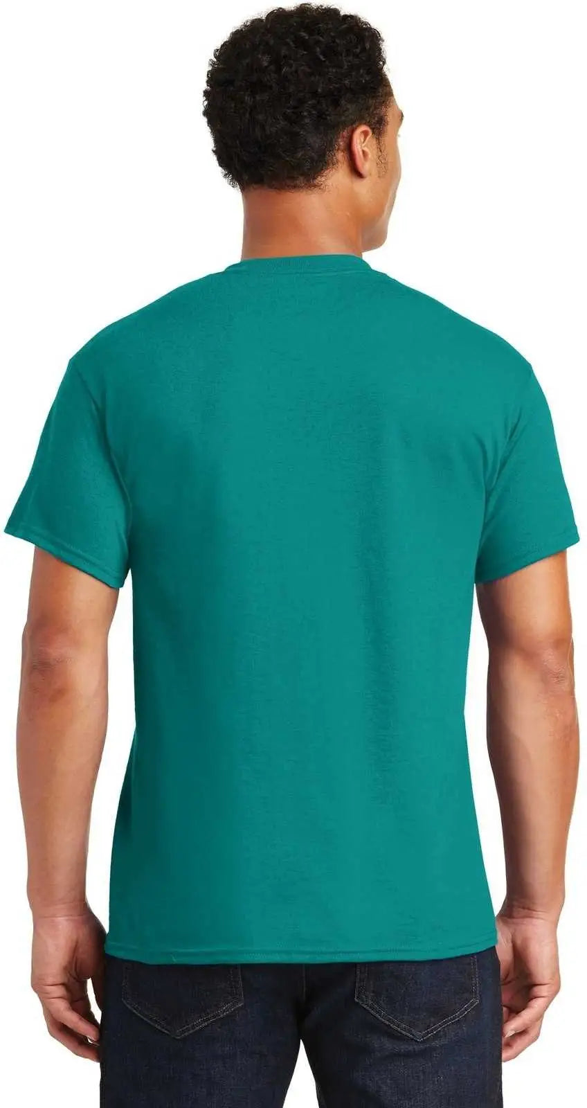Gildan 8000 Dryblend 50 Cotton/50 Poly T-shirt - Jade Dome