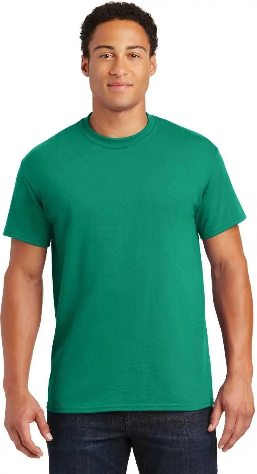 Gildan 8000 Dryblend 50 Cotton/50 Poly t Shirt Kelly Green