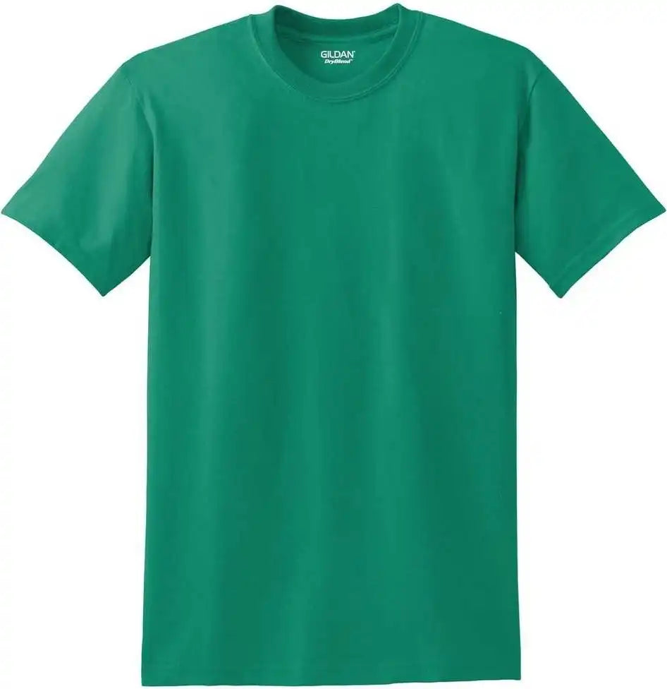 Gildan 8000 Dryblend 50 Cotton/50 Poly t Shirt Kelly Green