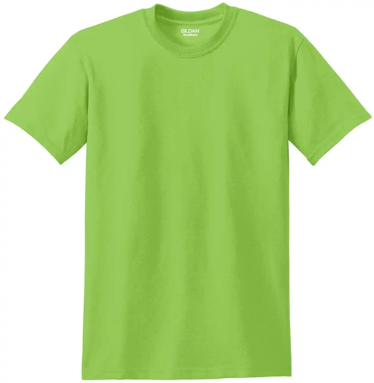 Gildan 8000 Dryblend 50 Cotton/50 Poly T-shirt - Lime