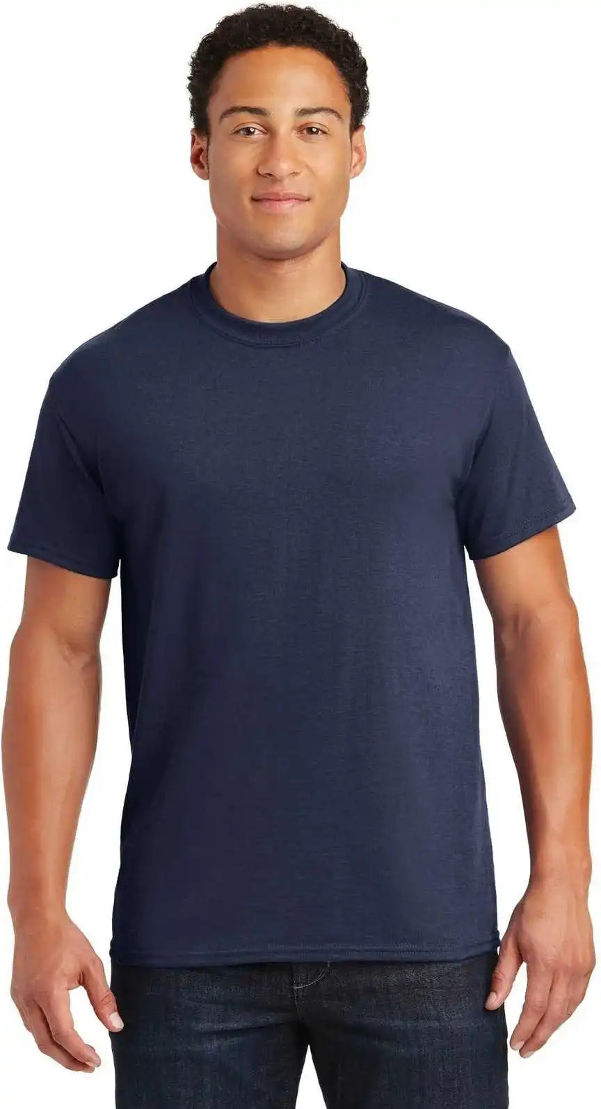 Gildan 8000 Dryblend 50 Cotton/50 Poly t Shirt Navy