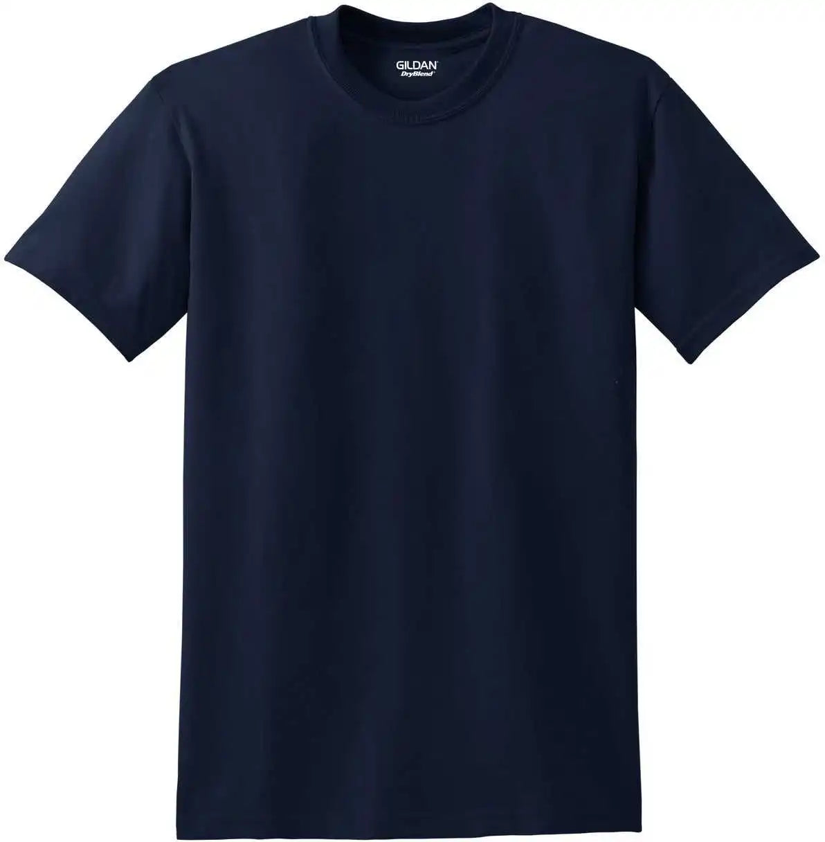 Gildan 8000 Dryblend 50 Cotton/50 Poly T-shirt - Navy