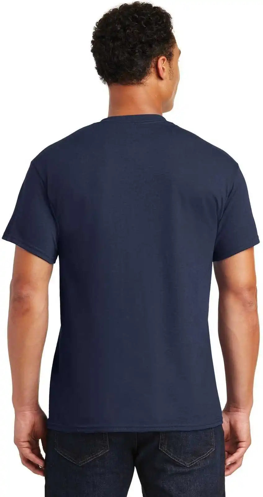 Gildan 8000 Dryblend 50 Cotton/50 Poly t Shirt Navy