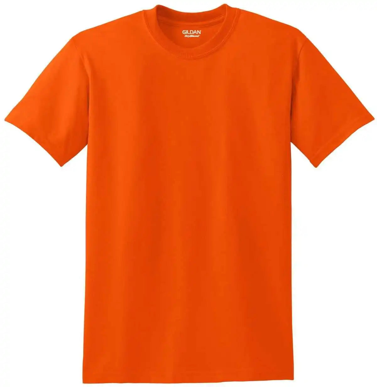 Gildan 8000 Dryblend 50 Cotton/50 Poly t Shirt Orange