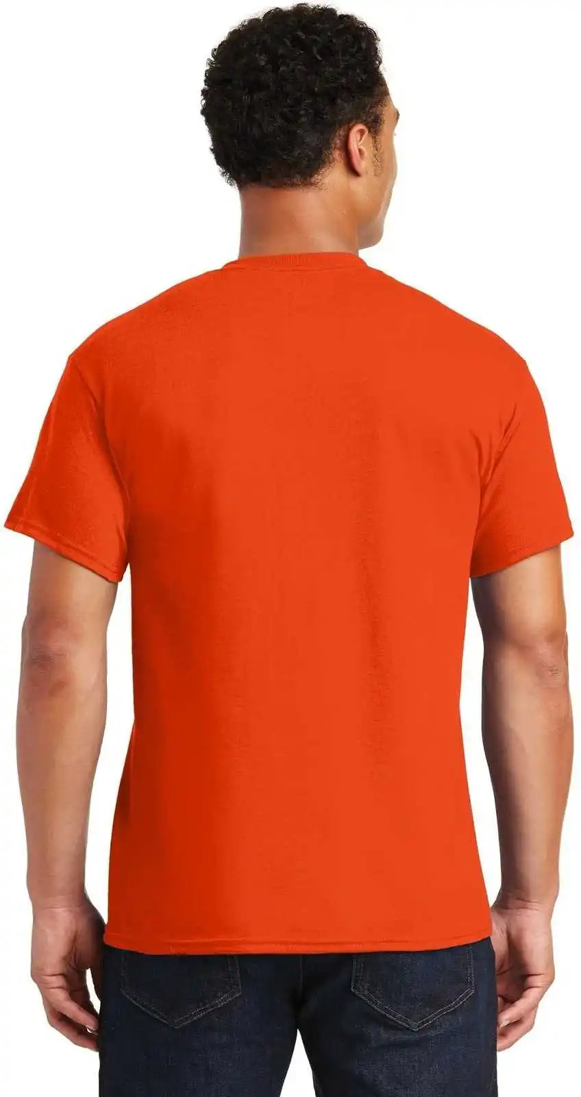 Gildan 8000 Dryblend 50 Cotton/50 Poly T-shirt - Orange