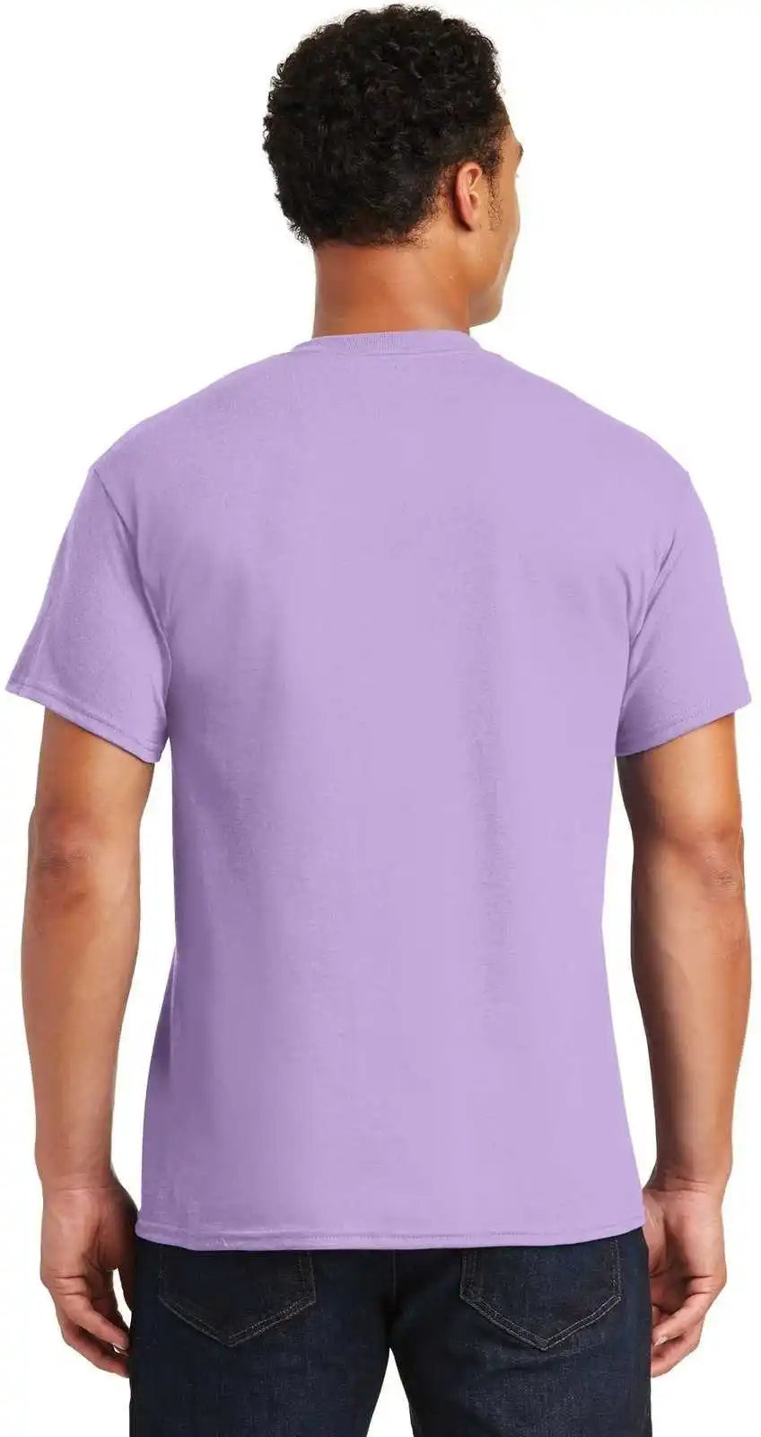 Gildan 8000 Dryblend 50 Cotton/50 Poly t Shirt Orchid