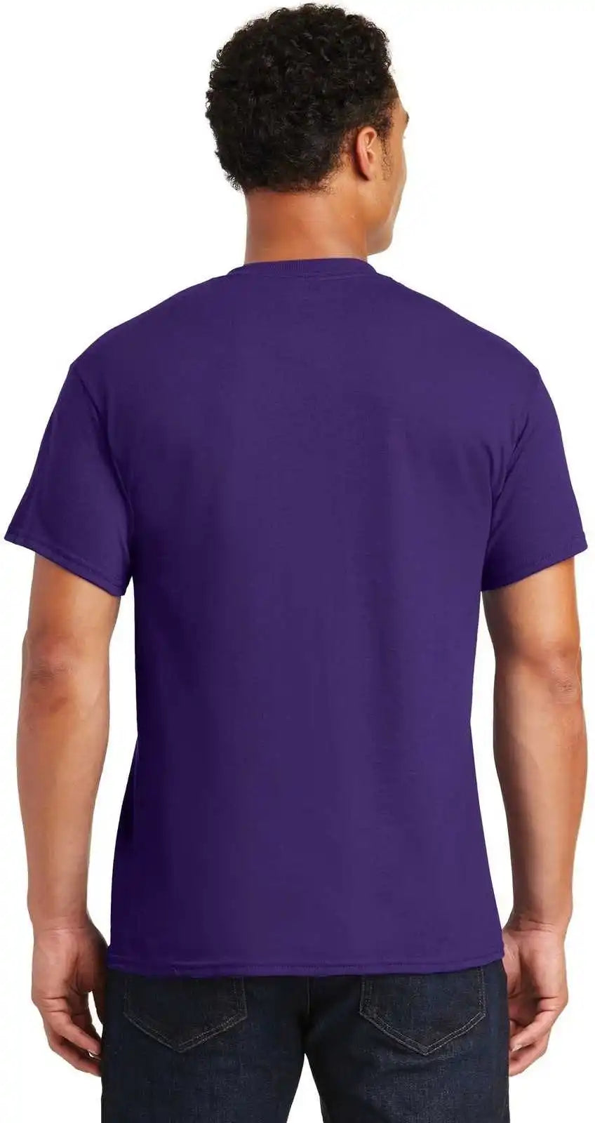 Gildan 8000 Dryblend 50 Cotton/50 Poly t Shirt Purple