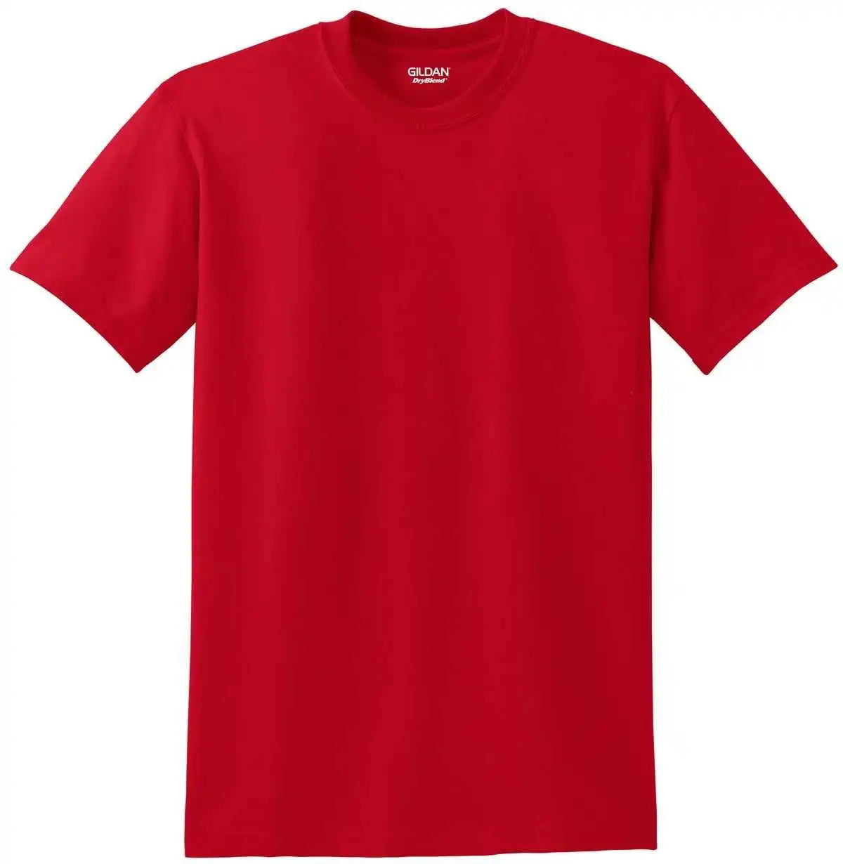 Gildan 8000 Dryblend 50 Cotton/50 Poly t Shirt Red