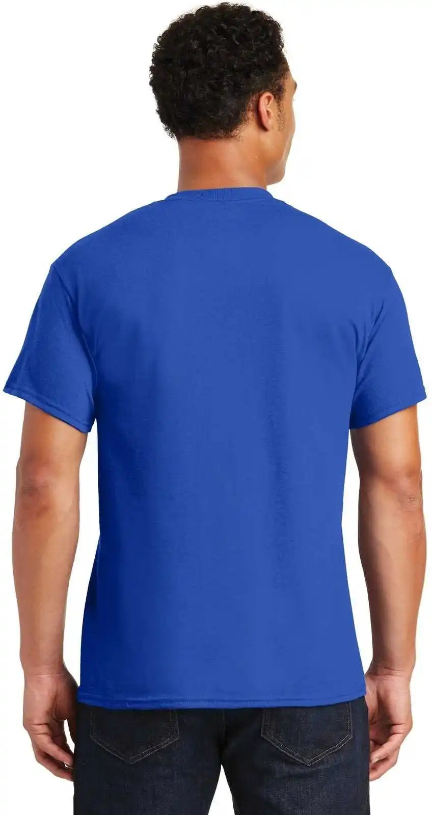 Gildan 8000 Dryblend 50 Cotton/50 Poly T-shirt - Royal