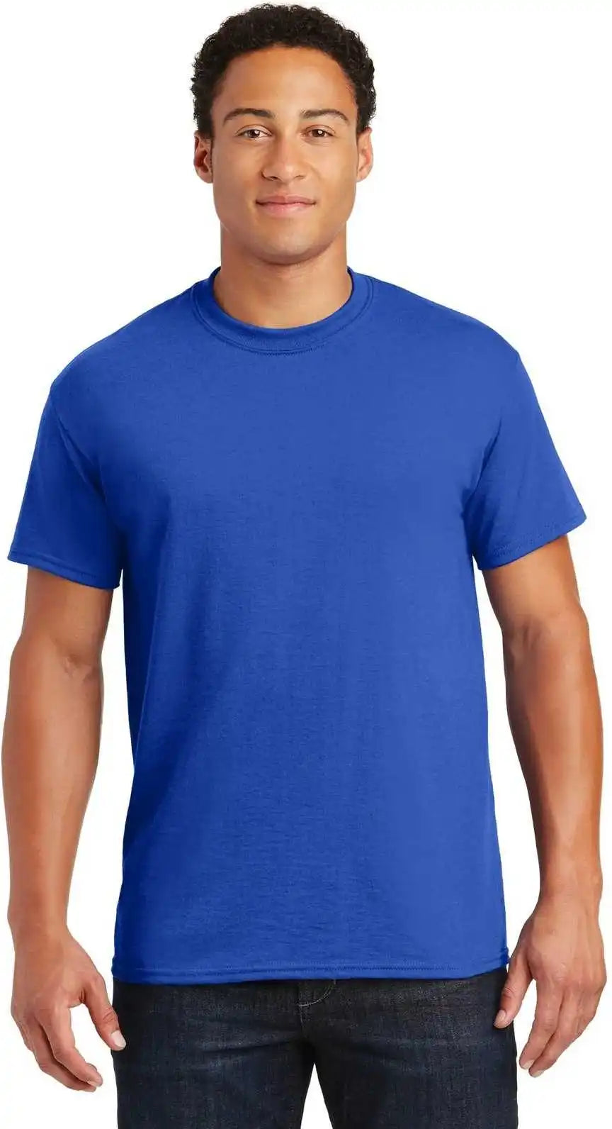 Gildan 8000 Dryblend 50 Cotton/50 Poly T-shirt - Royal