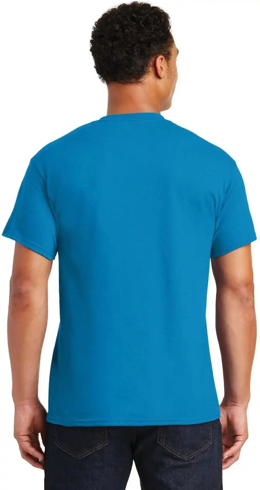 Gildan 8000 Dryblend 50 Cotton/50 Poly T-shirt - Sapphire