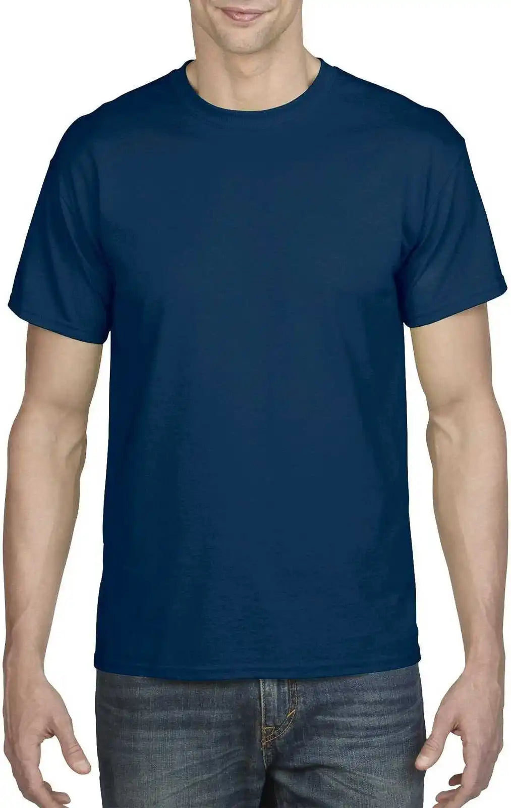 Gildan 8000 Dryblend 50 Cotton/50 Poly t Shirt Sport Dark Navy