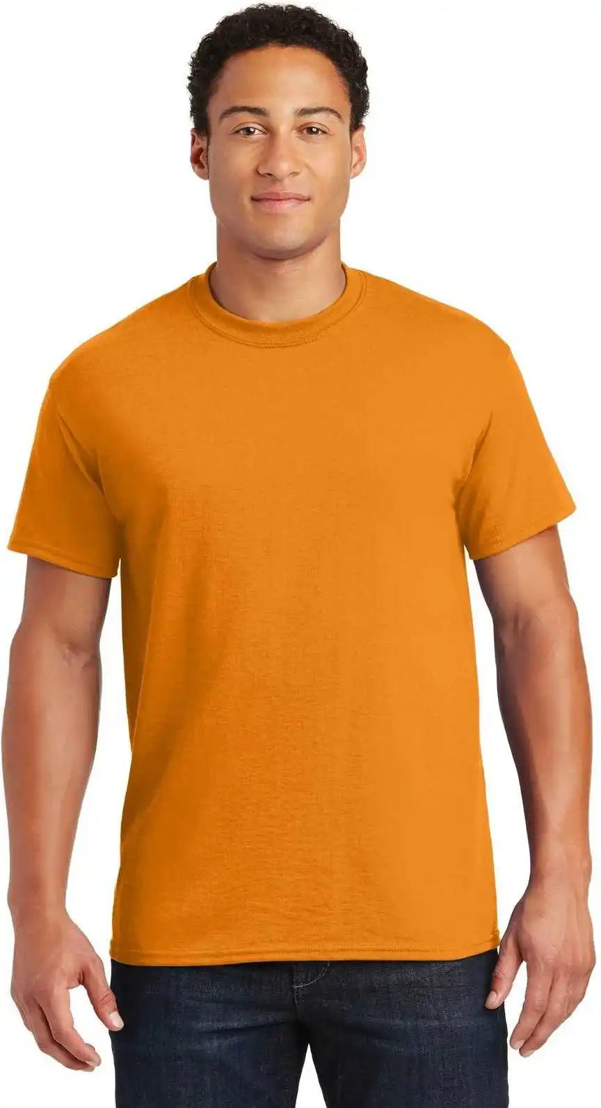 Gildan 8000 Dryblend 50 Cotton/50 Poly t Shirt Tennessee Orange