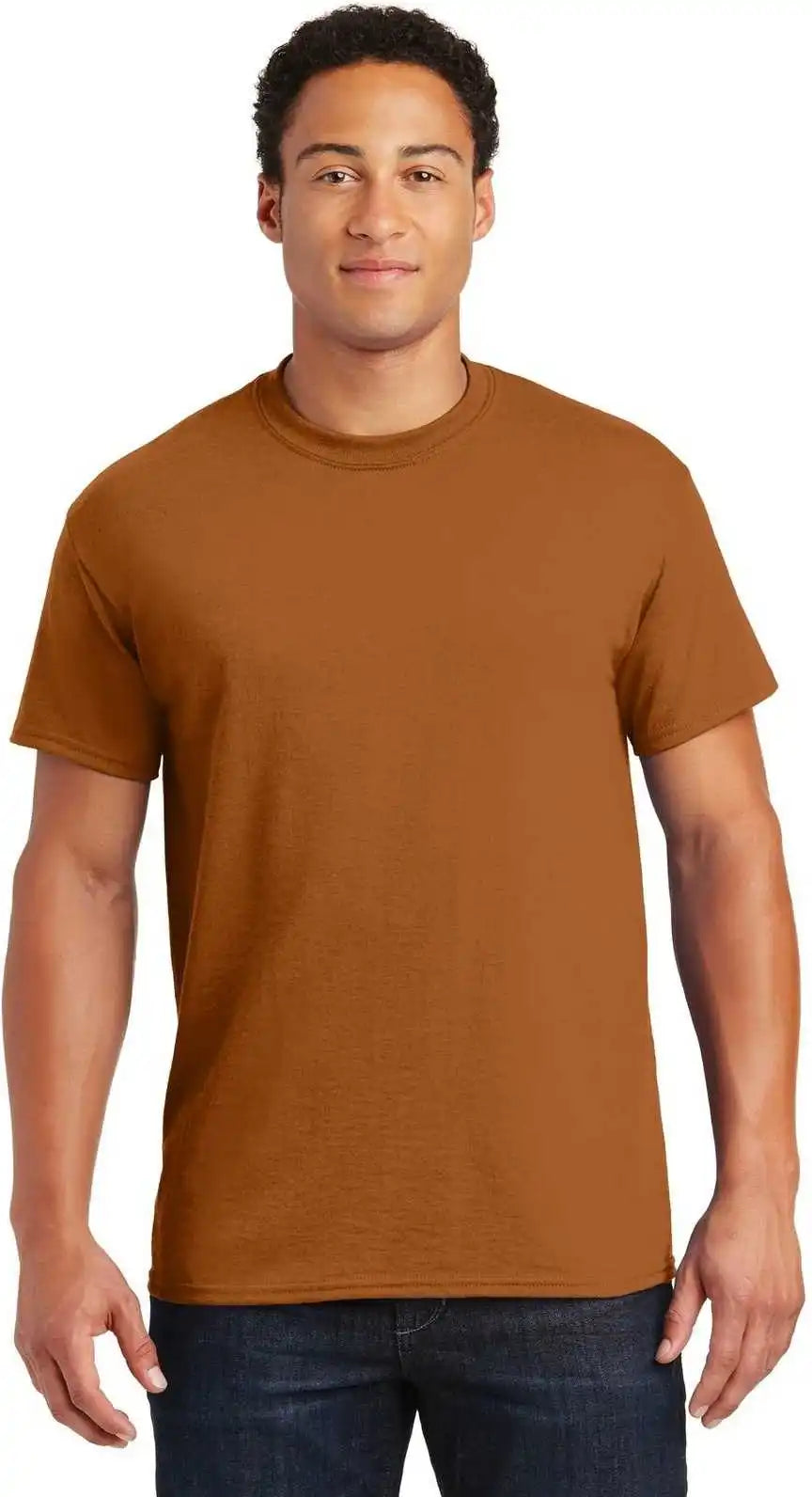 Gildan 8000 Dryblend 50 Cotton/50 Poly t Shirt Texas Orange