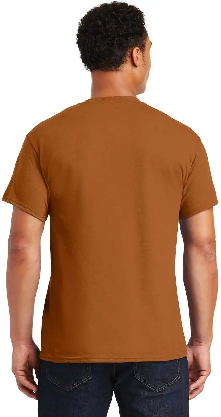 Gildan 8000 Dryblend 50 Cotton/50 Poly t Shirt Texas Orange