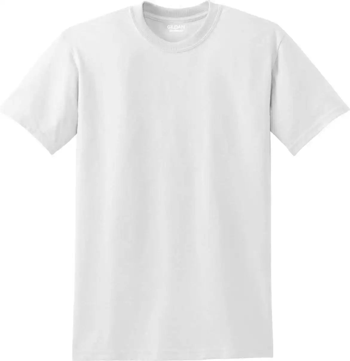 Gildan 8000 Dryblend 50 Cotton/50 Poly T-shirt - White
