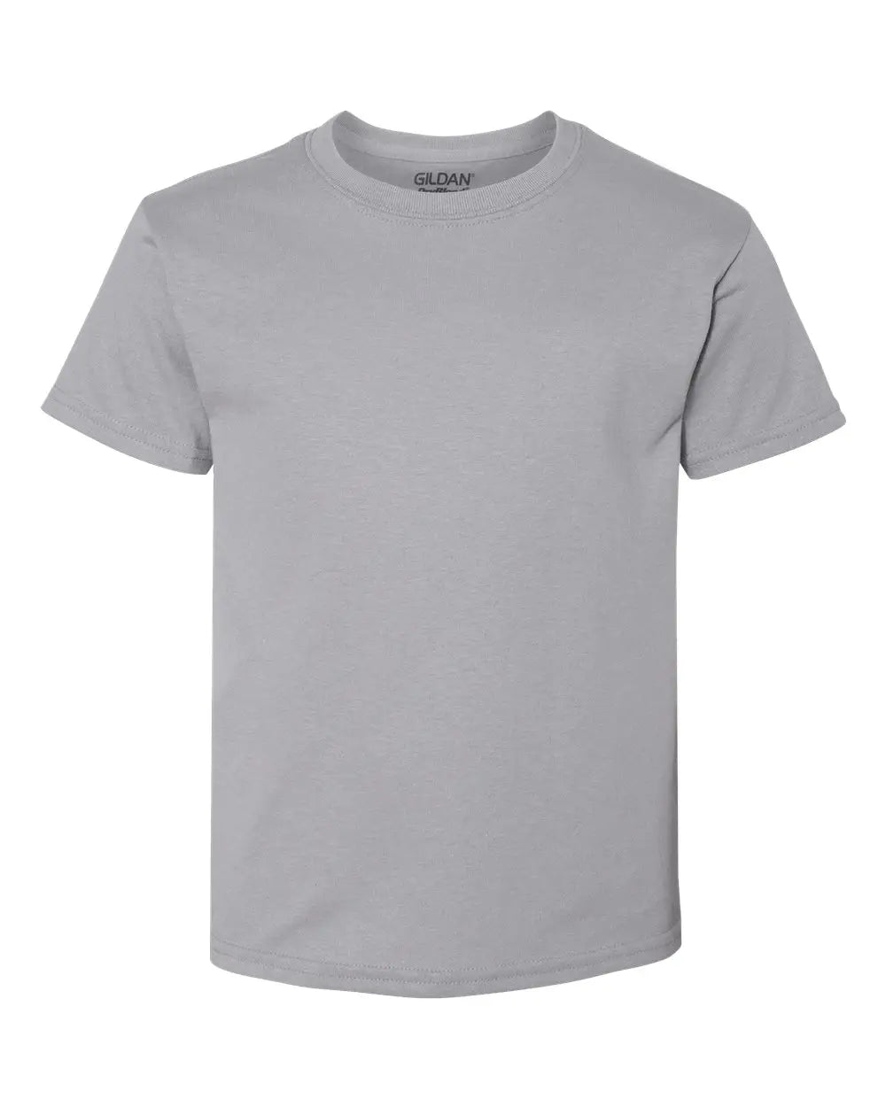 Gildan 8000b Dryblend® Youth T-shirt - Gravel - Forest Black / Xs