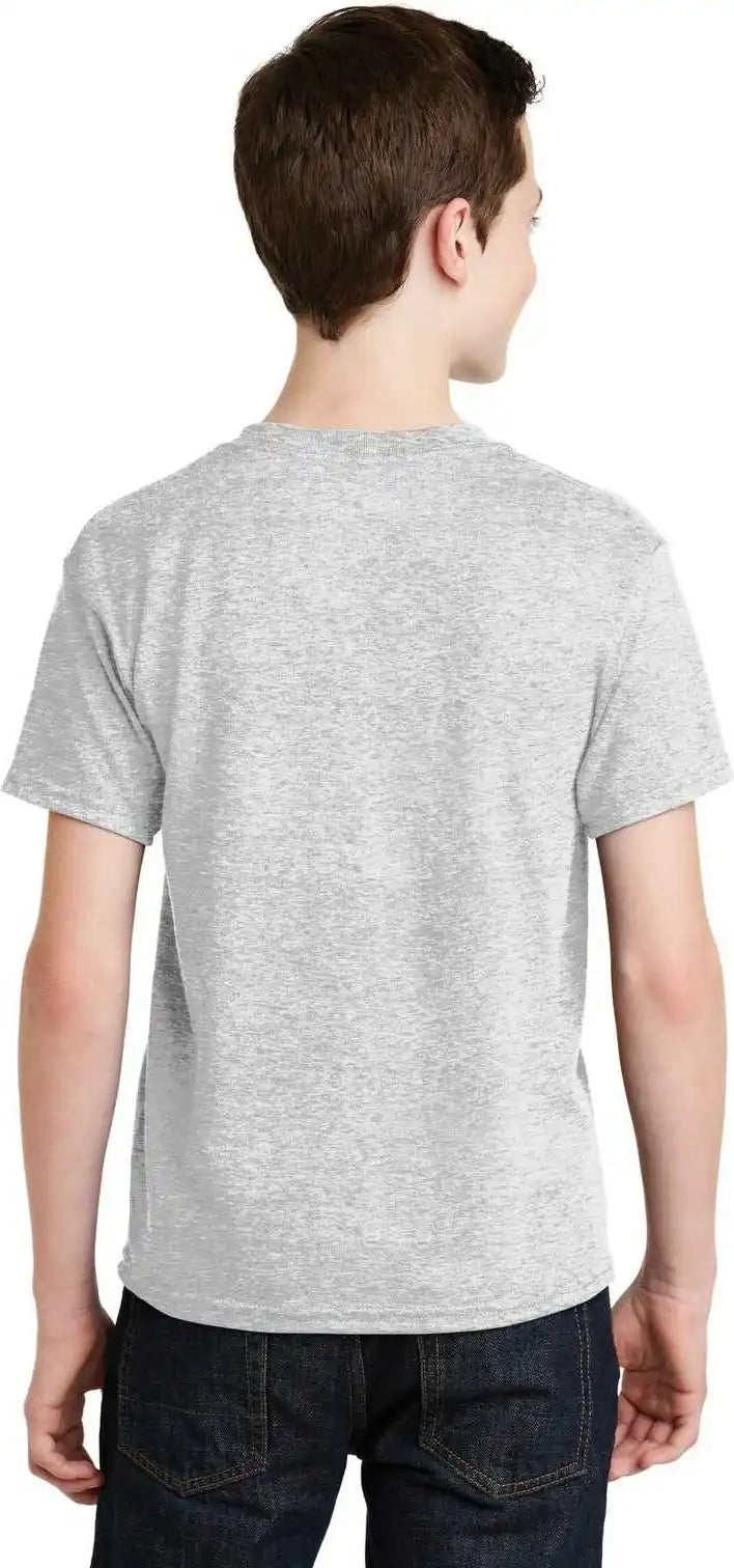 Gildan 8000b Youth Dryblend 50 Cotton/50 Poly t Shirt Ash