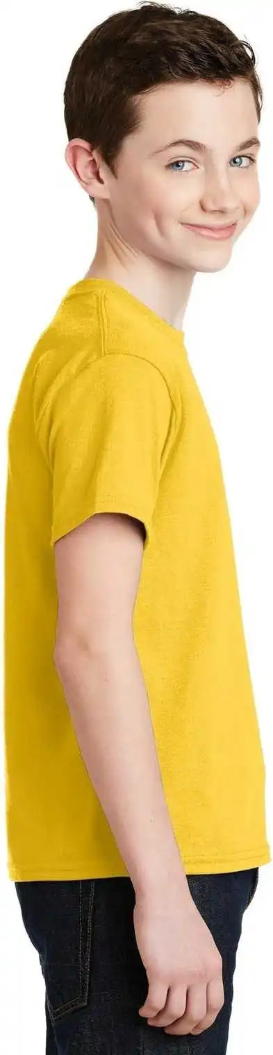 Gildan 8000b Youth Dryblend 50 Cotton/50 Poly t Shirt Daisy