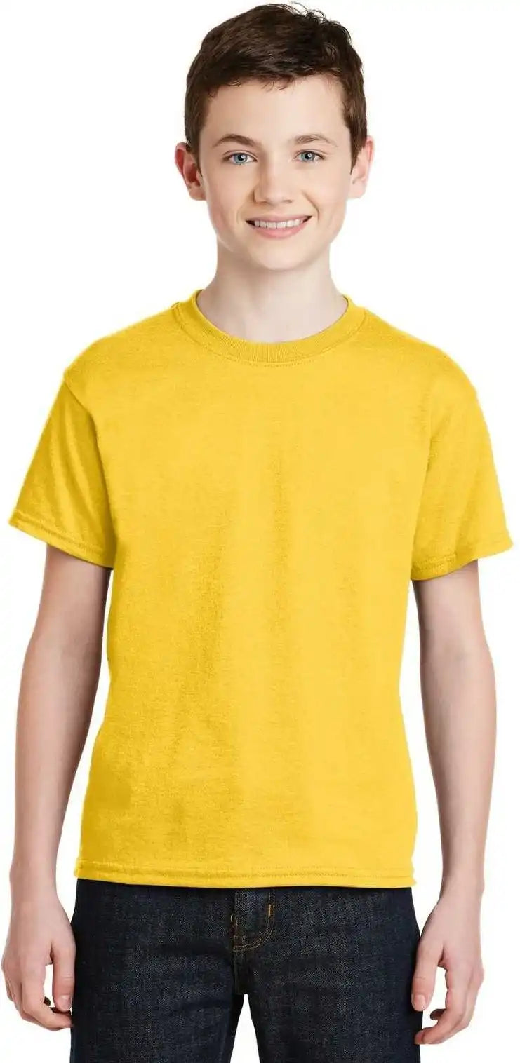 Gildan 8000b Youth Dryblend 50 Cotton/50 Poly T-shirt - Daisy