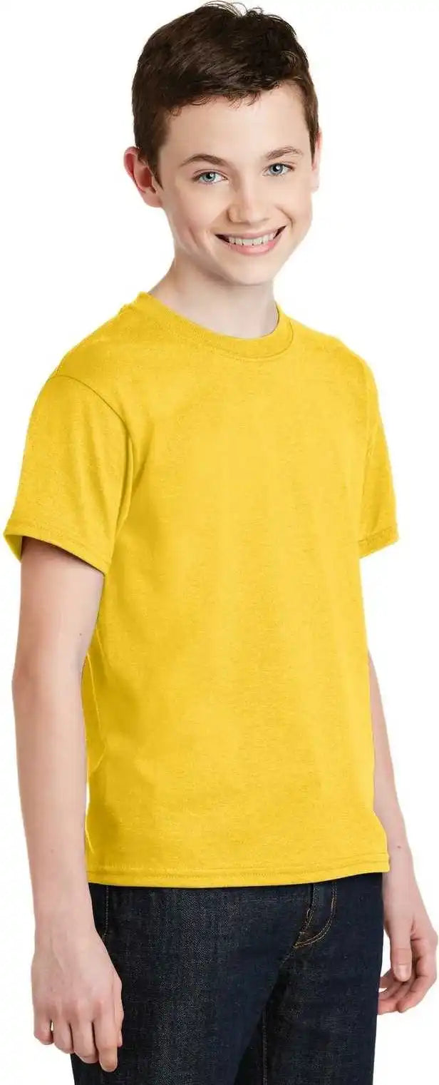Gildan 8000b Youth Dryblend 50 Cotton/50 Poly t Shirt Daisy