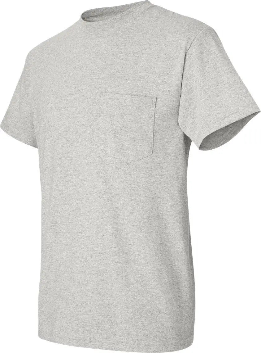 Gildan 8300 Dryblend® Pocket T-shirt - Ash - Light Gray / s